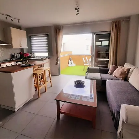 Sea View In With Pool & Private Parking Space Apartament El Médano