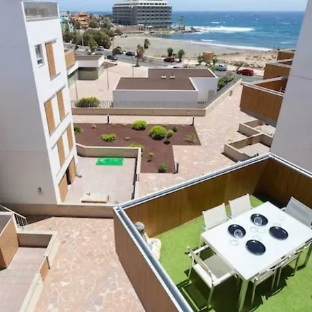 Sea View In With Pool & Private Parking Space Apartament El Médano